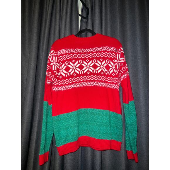 Ugly Christmas Sweater Xmas Size Large Dinosaur - Picture 3 of 3